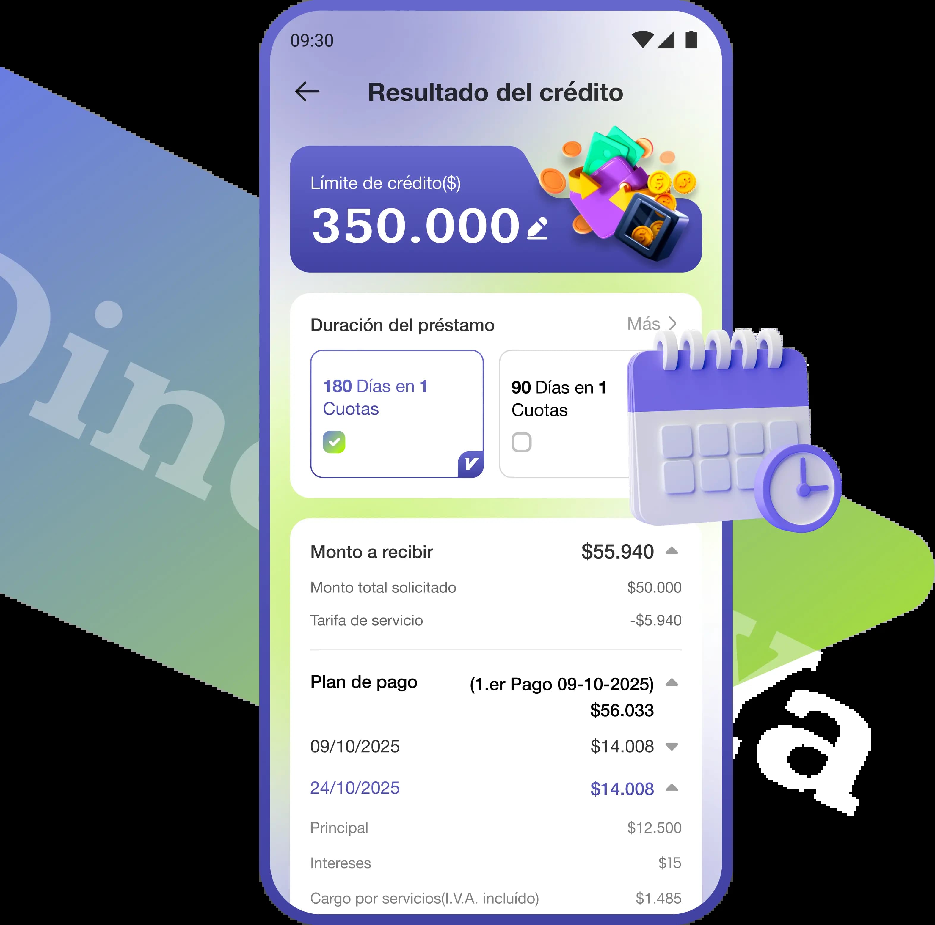 Elige tu fecha de pago